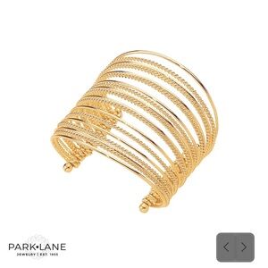 Park Lane Radiant Gold Multi-Band Bracelet